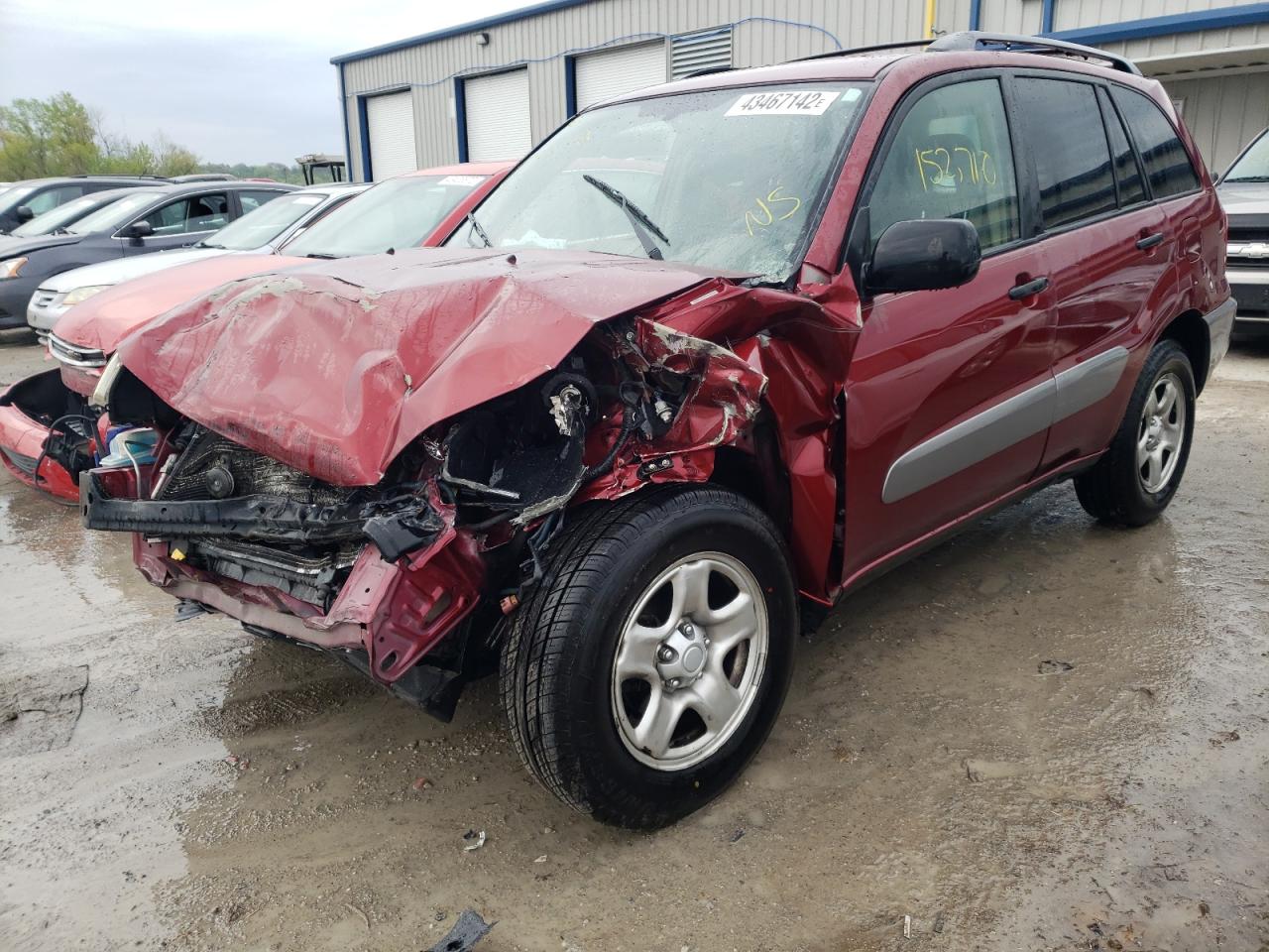 Photo 2 from auction – 2005 TOYOTA RAV4 with VIN JTEGD20V350048377