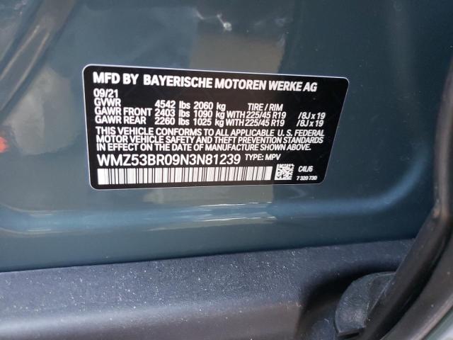 Photo 10 from auction – 2022 MINI COOPER S C with VIN WMZ53BR09N3N81239