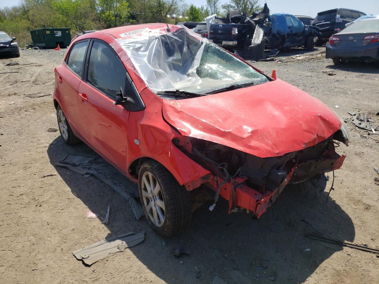 MAZDA MAZDA2 TOU 2014 with VIN JM1DE1LZ2E0179197 - Photo from auction