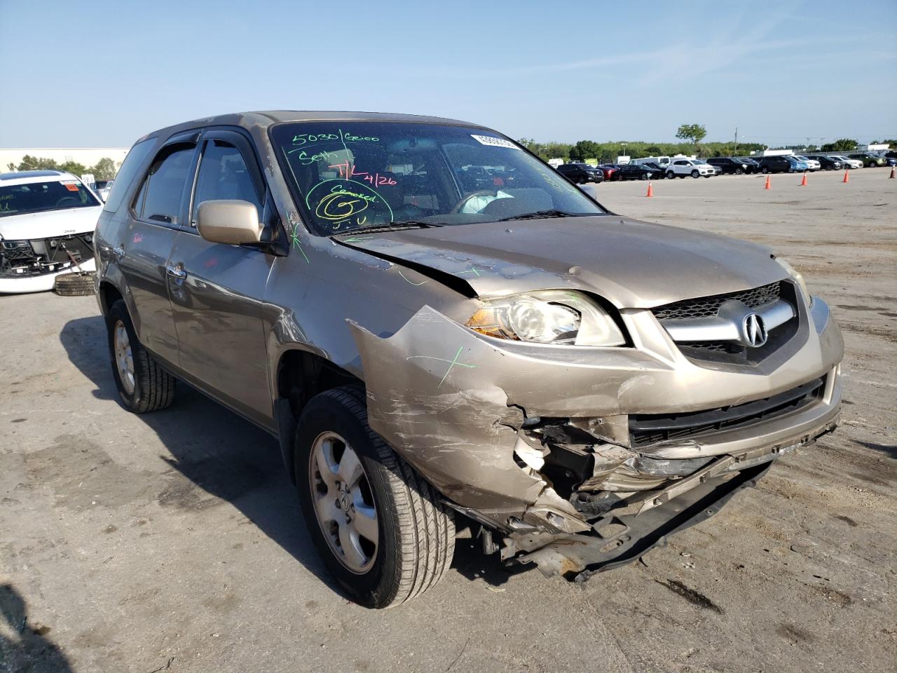 ACURA MDX 2006 with VIN 2HNYD18246H527976 - Photo from auction