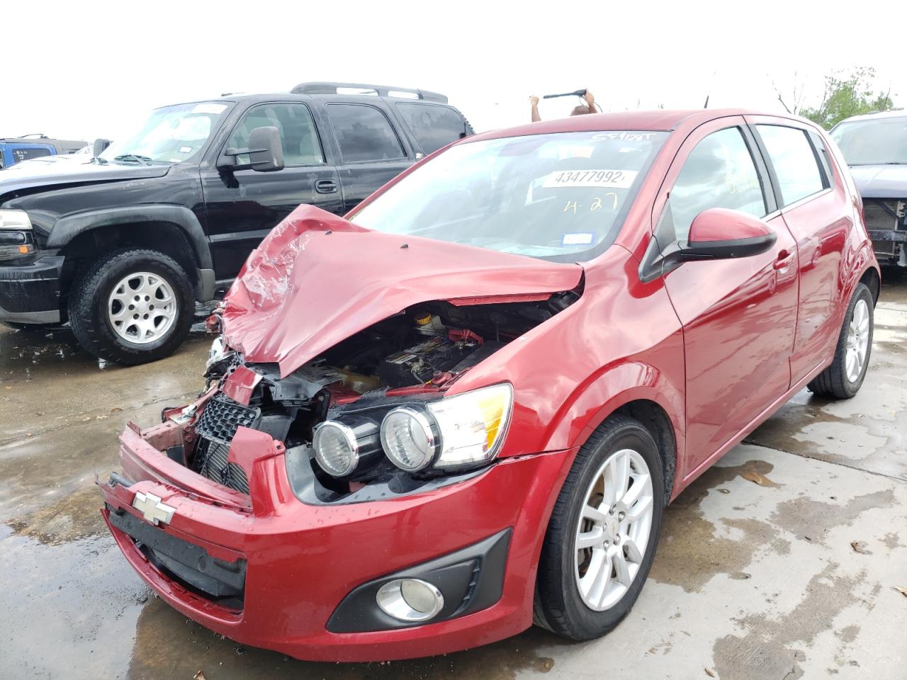 Photo 2 from auction – 2012 CHEVROLET SONIC LT with VIN 1G1JC6SH0C4170155