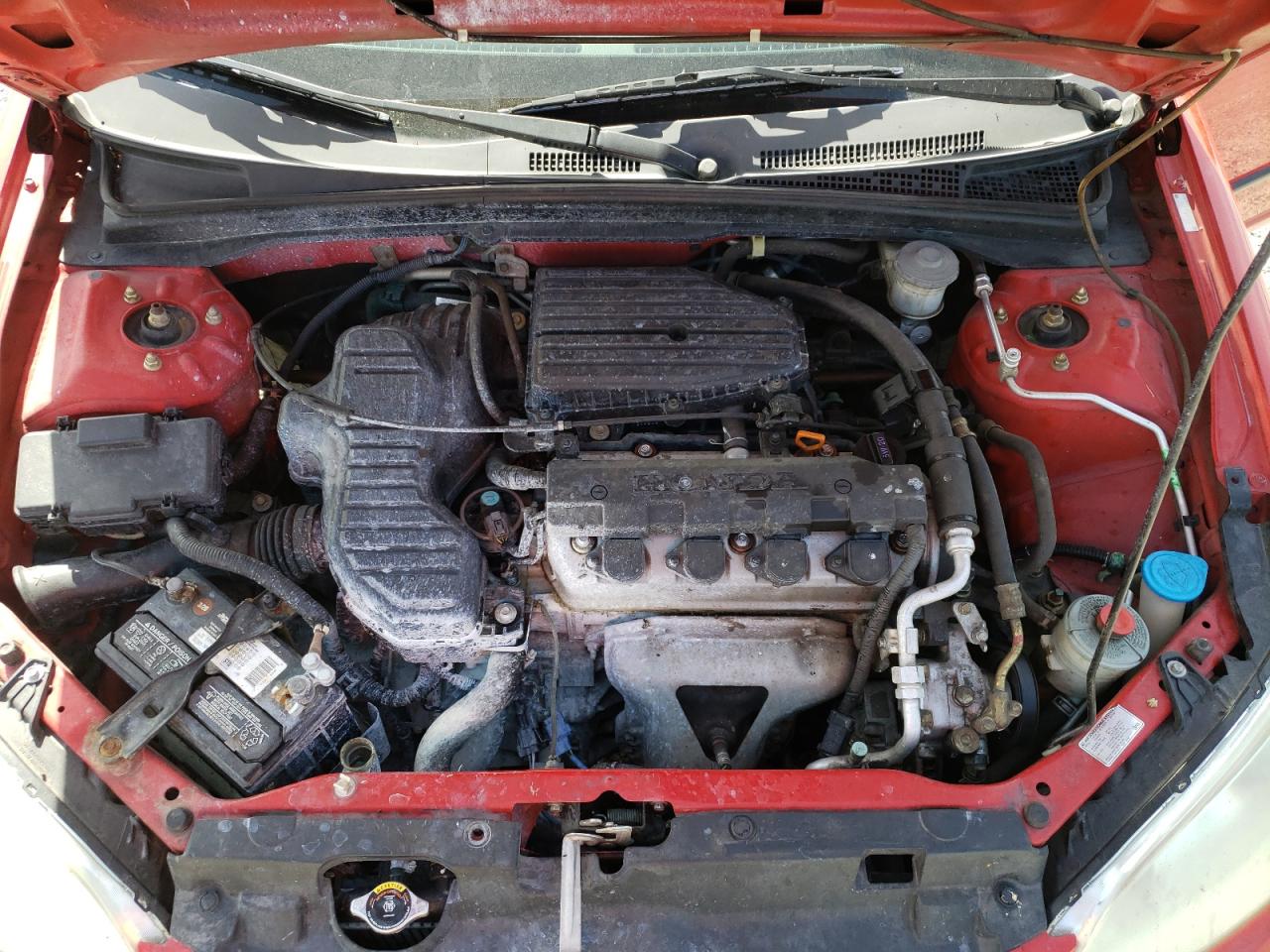 Photo 7 from auction – 2005 HONDA CIVIC DX with VIN 1HGES16495L009447