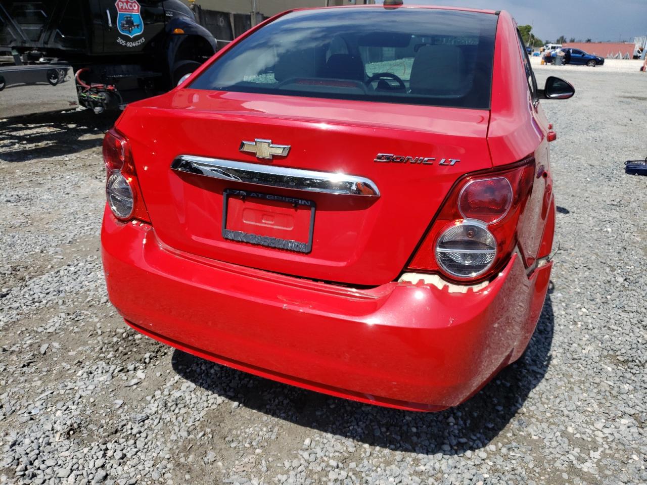 Zdjęcie 9 z aukcji – 2015 CHEVROLET SONIC LT z VIN 1G1JC5SG0F4100435