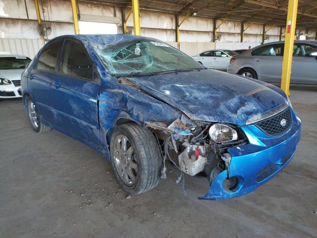 KIA SPECTRA LX 2005 with VIN KNAFE121855163736 - Photo from auction
