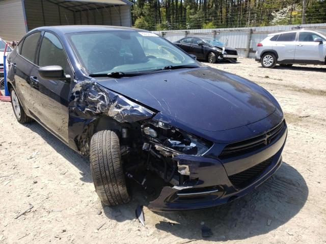 DODGE DART SXT 2015 with VIN 1C3CDFBB9FD301407 - Photo from auction