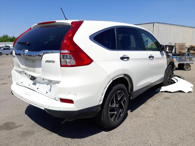 Photo 4 from auction – 2016 HONDA CR-V SE with VIN 5J6RM4H47GL093032