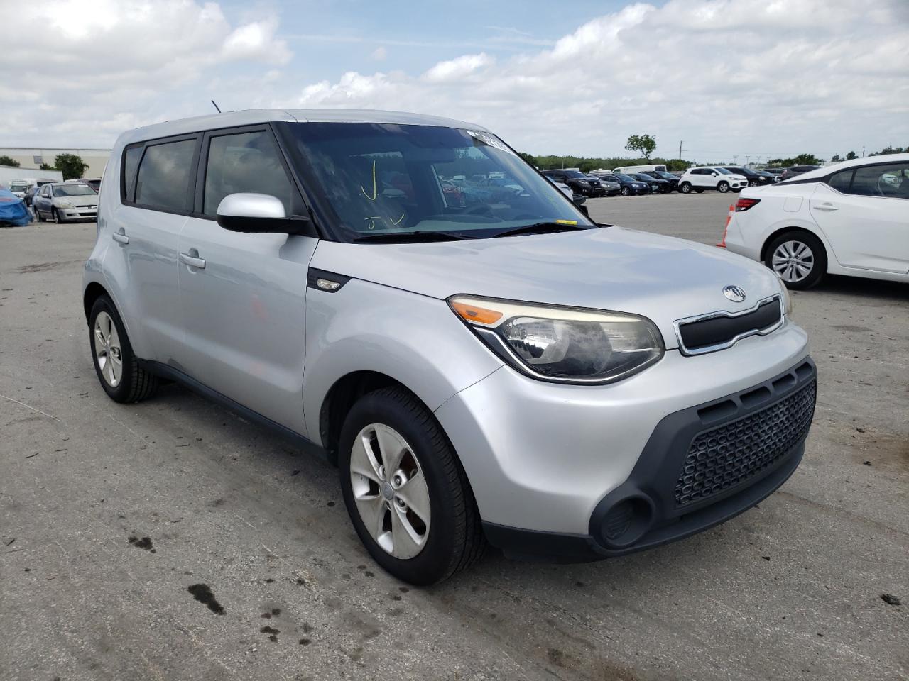KIA SOUL 2014 with VIN KNDJN2A28E7705726 - Photo from auction