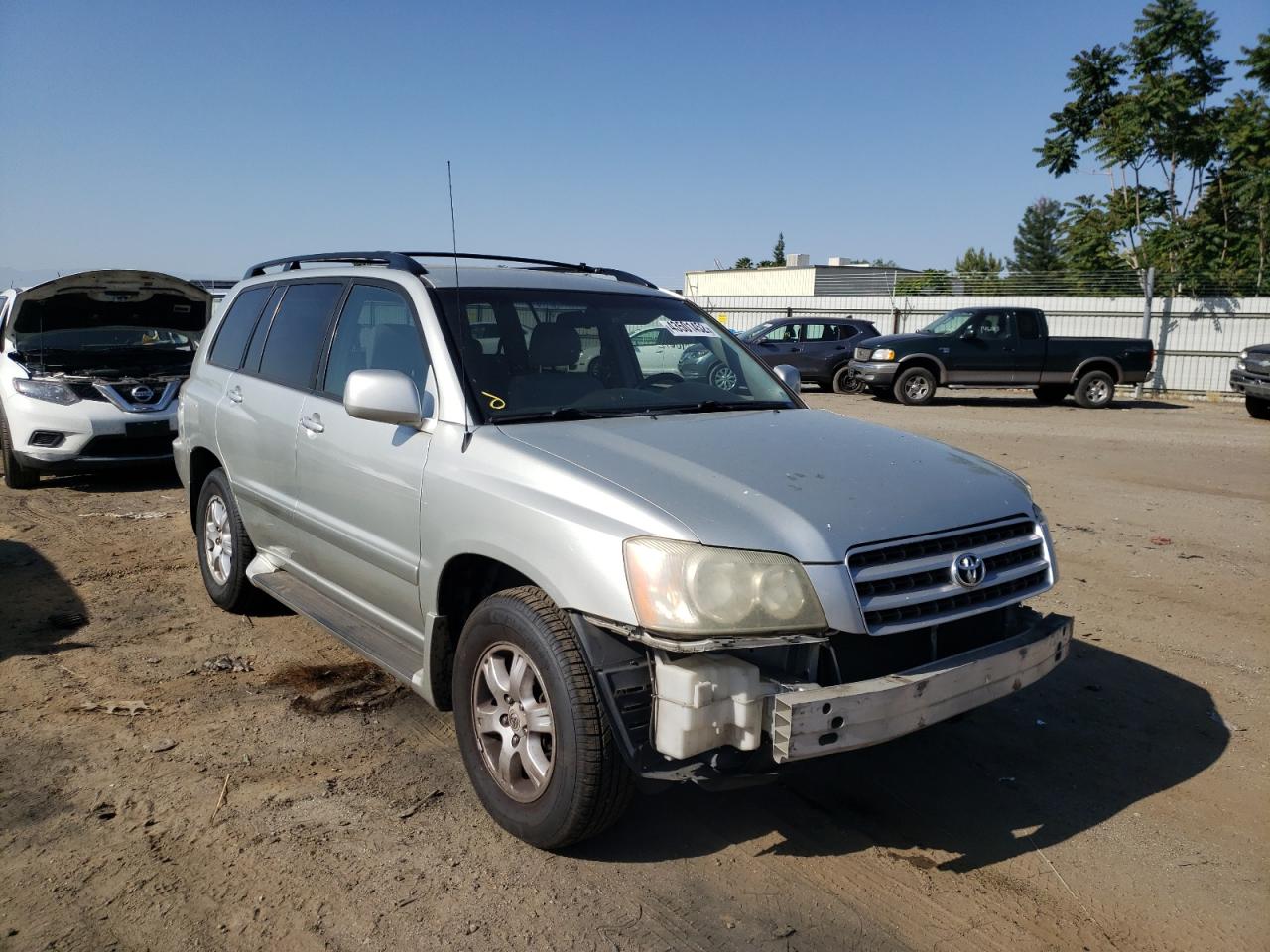 TOYOTA HIGHLANDER 2003 with VIN JTEGF21A130086869 - Photo from auction