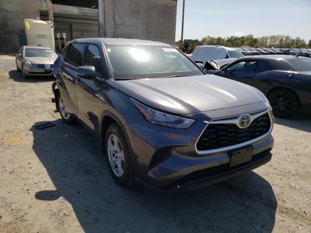 Photo 1 from auction – 2020 TOYOTA HIGHLANDER with VIN 5TDCZRBH2LS016051