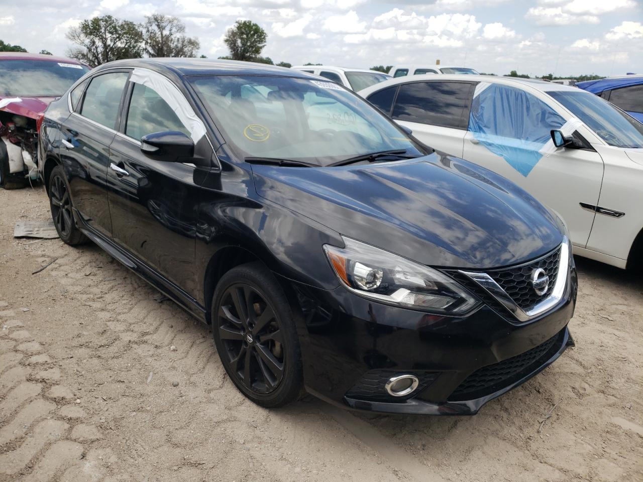 NISSAN SENTRA S 2017 with VIN 3N1AB7AP7HY384091 - Photo from auction