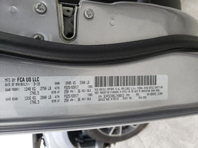Photo 10 from auction – 2018 DODGE JOURNEY SE with VIN 3C4PDCAB8JT498912