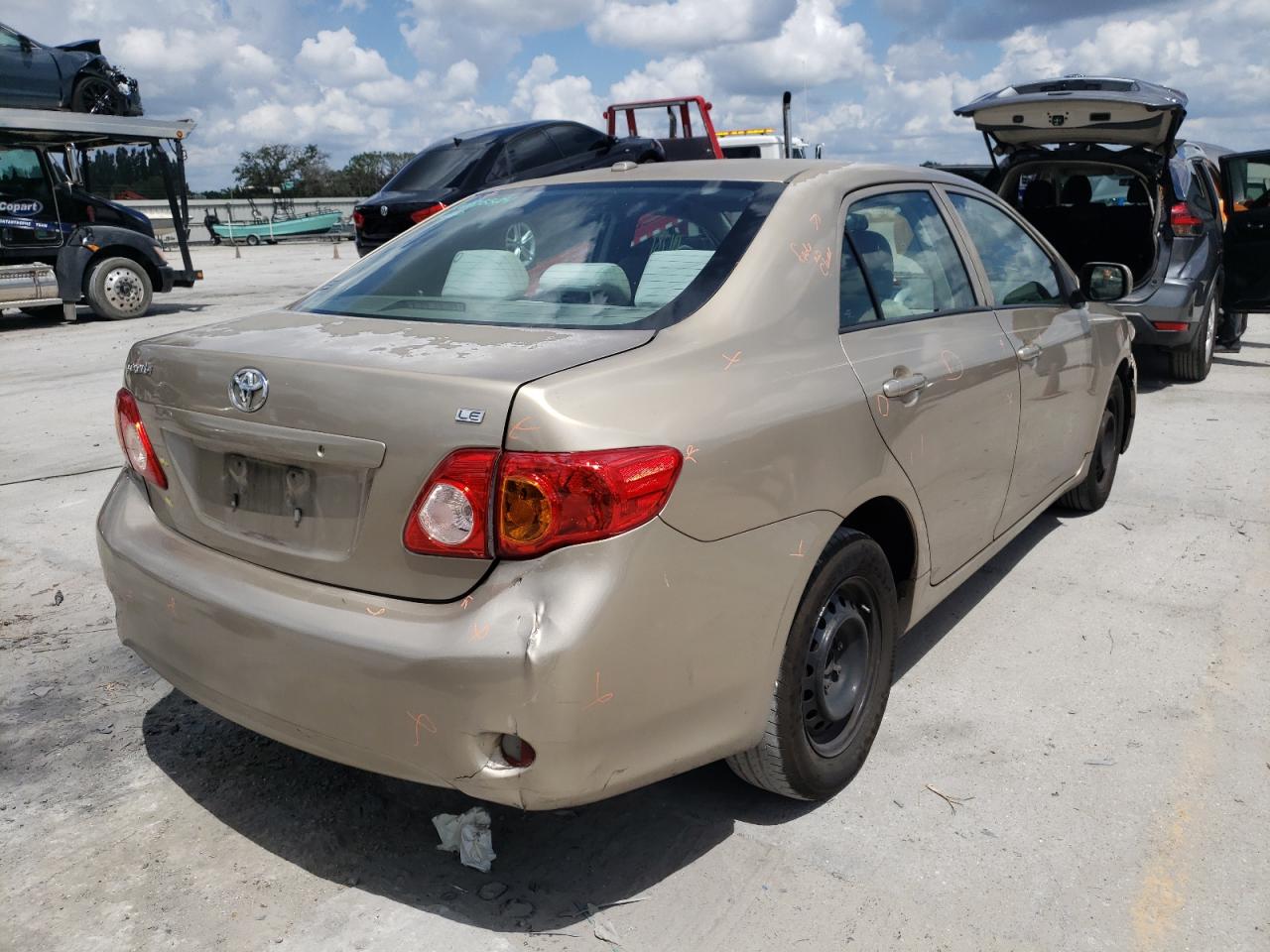Photo 4 from auction – 2010 TOYOTA CORROLLA with VIN 1NXBU4EE9AZ279074