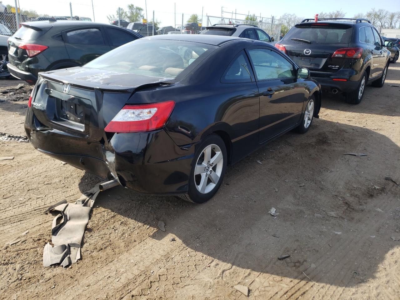 Photo 4 from auction – 2007 HONDA CIVIC EX with VIN 2HGFG11877H578202