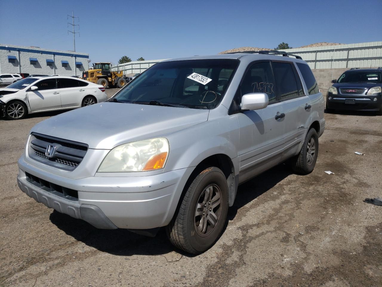 Photo 9 from auction – 2004 HONDA PILOT EXL with VIN 2HKYF18624H534545