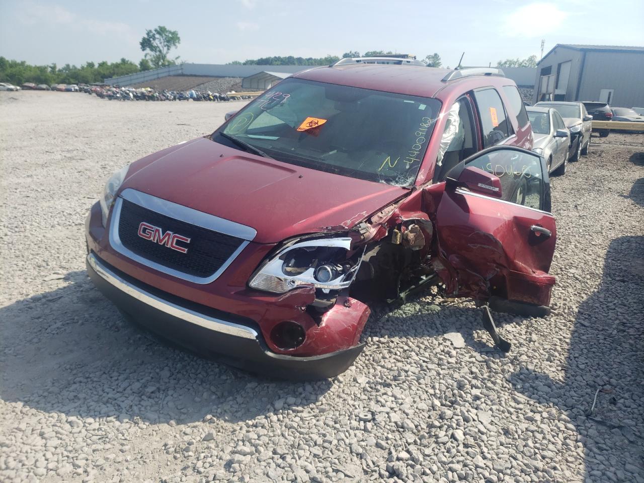 Photo 2 from auction – 2011 GMC ACADIA SLT with VIN 1GKKRRED8BJ280878