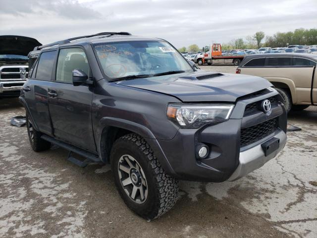 TOYOTA 4RUNNER 2019 with VIN JTEBU5JR0K5650181 - Photo from auction