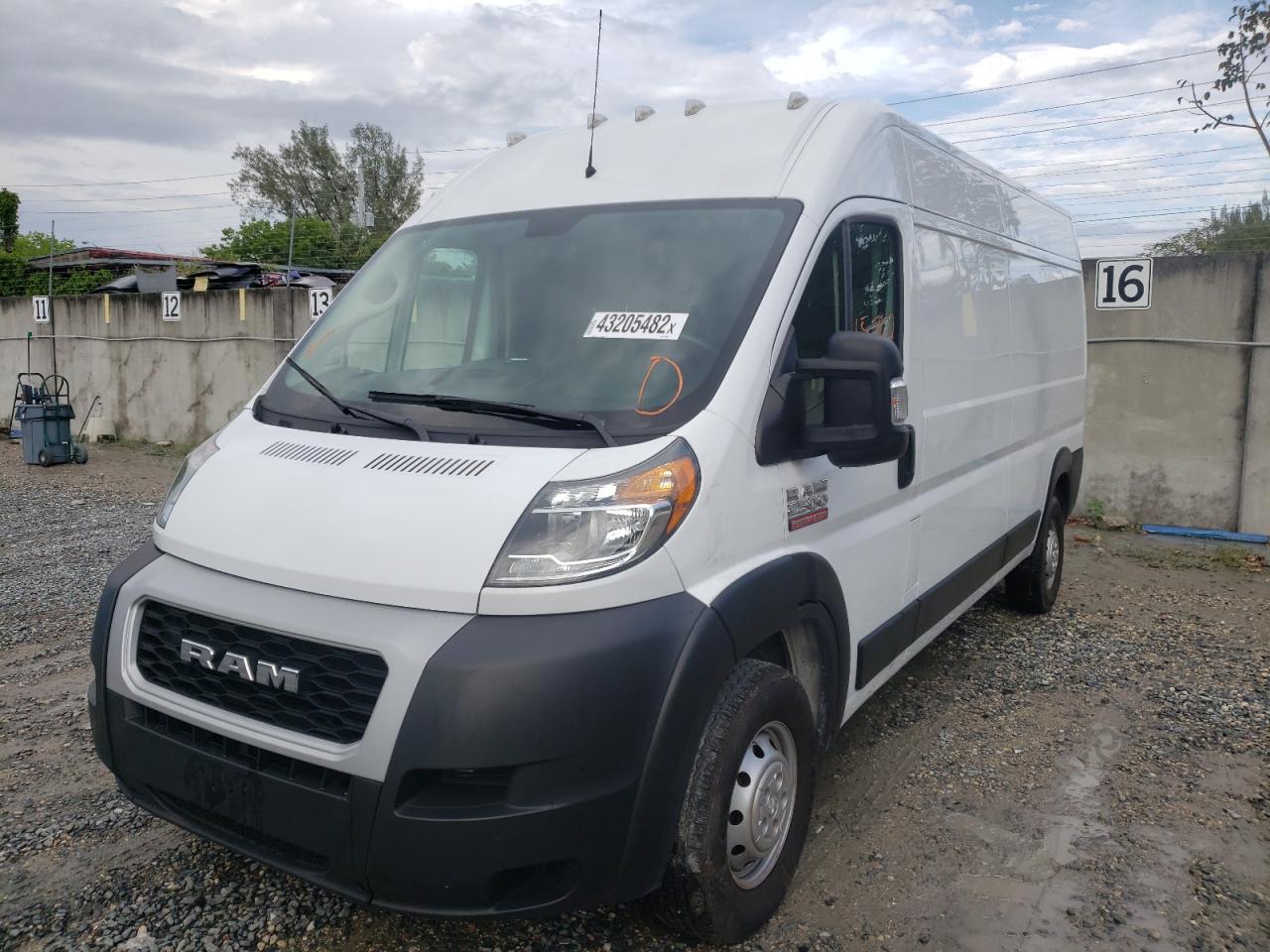 Photo 2 from auction – 2020 RAM PROMASTER with VIN 3C6TRVDG3LE133765
