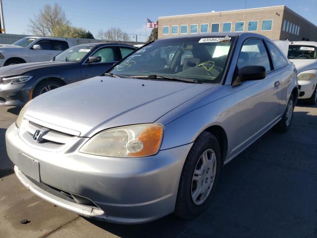 Photo 2 from auction – 2001 HONDA CIVIC LX with VIN 1HGEM22511L014134