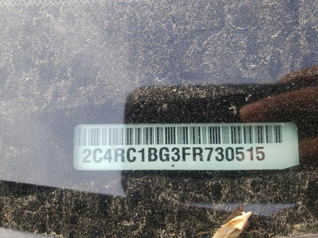 Photo 10 from auction – 2015 CHRYSLER TOWN & COU with VIN 2C4RC1BG3FR730515