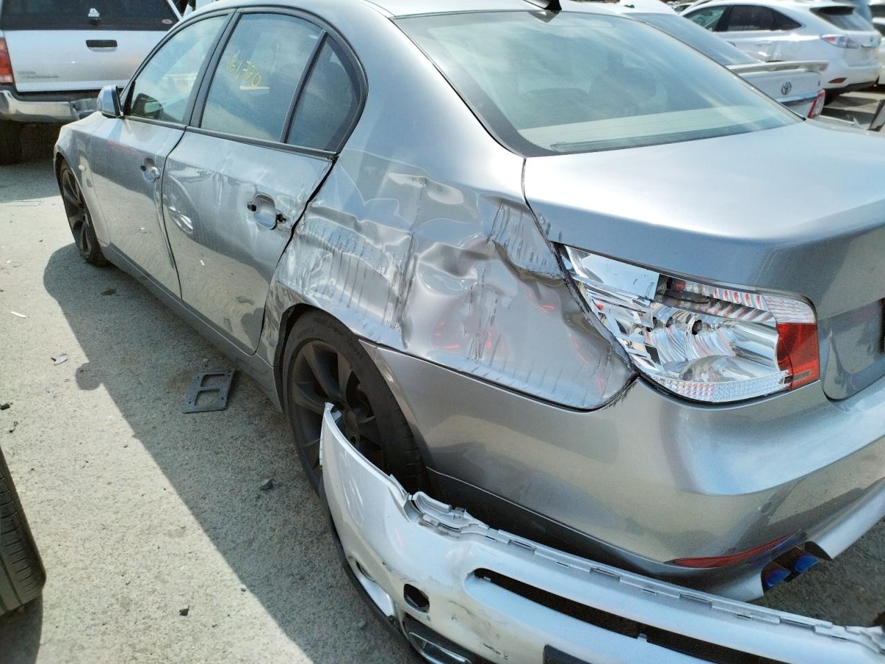 Photo 9 from auction – 2005 BMW 545 I with VIN WBANB33595B116606