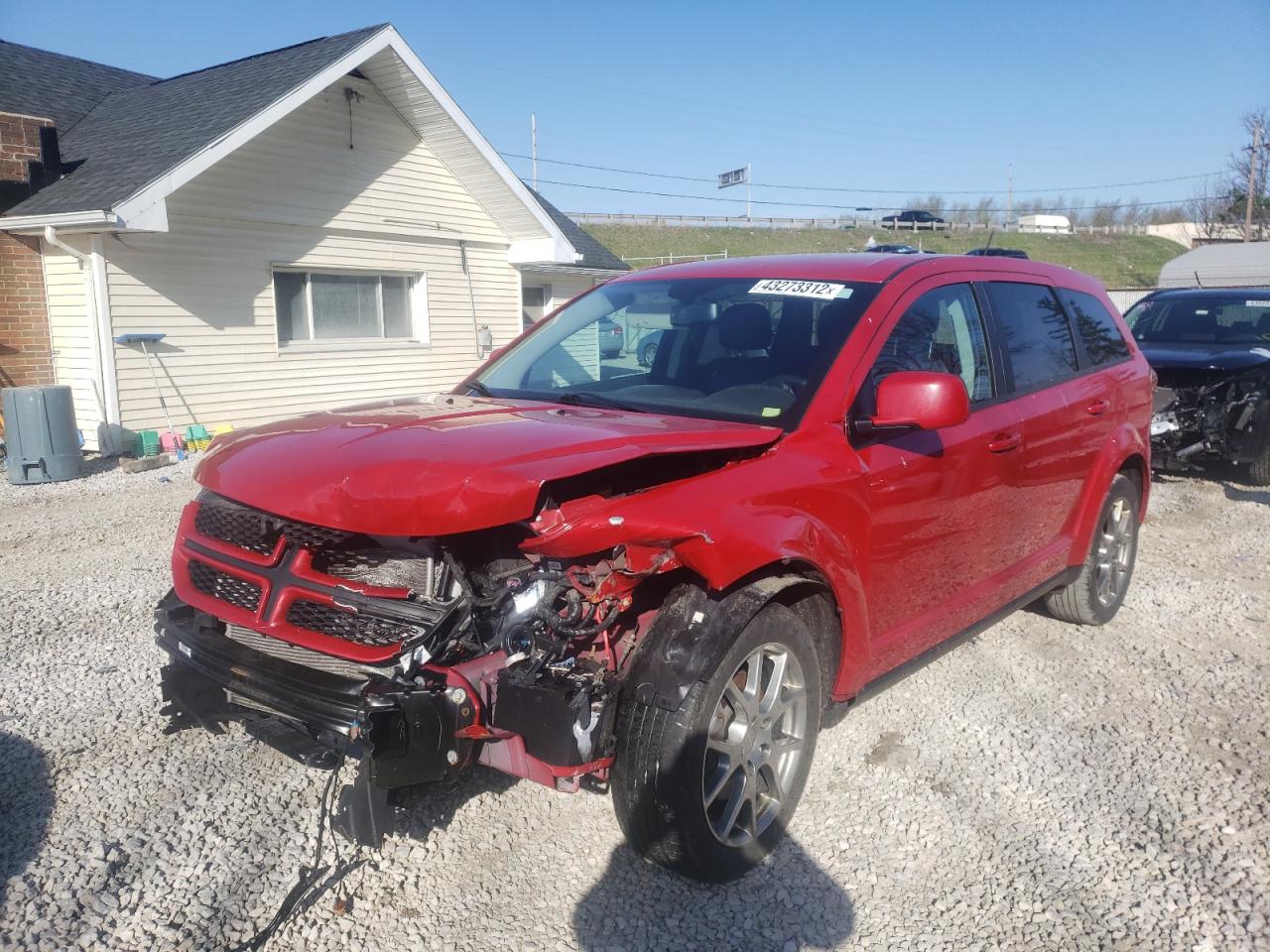 Photo 2 from auction – 2017 DODGE JOURNEY GT with VIN 3C4PDCEG1HT684341