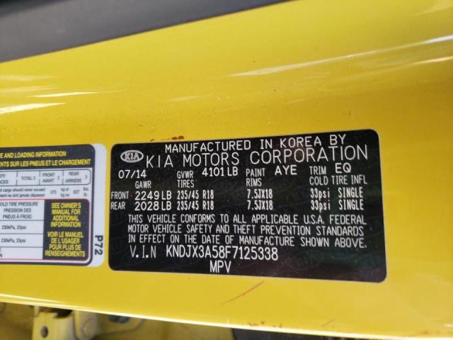Photo 10 from auction – 2015 KIA SOUL ! with VIN KNDJX3A58F7125338