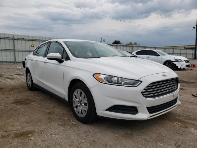 FORD FUSION S 2013 with VIN 3FA6P0G76DR161666 - Photo from auction