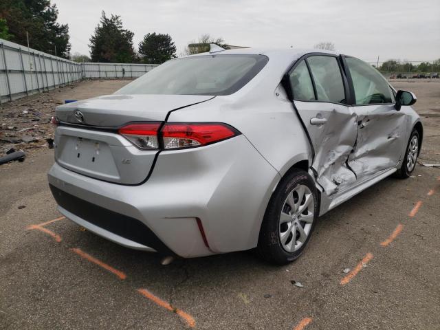 Photo 4 from auction – 2021 TOYOTA COROLLA LE with VIN JTDEPMAE7MJ138153