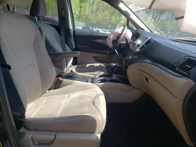 Photo 5 from auction – 2016 HONDA PILOT LX with VIN 5FNYF6H11GB093334