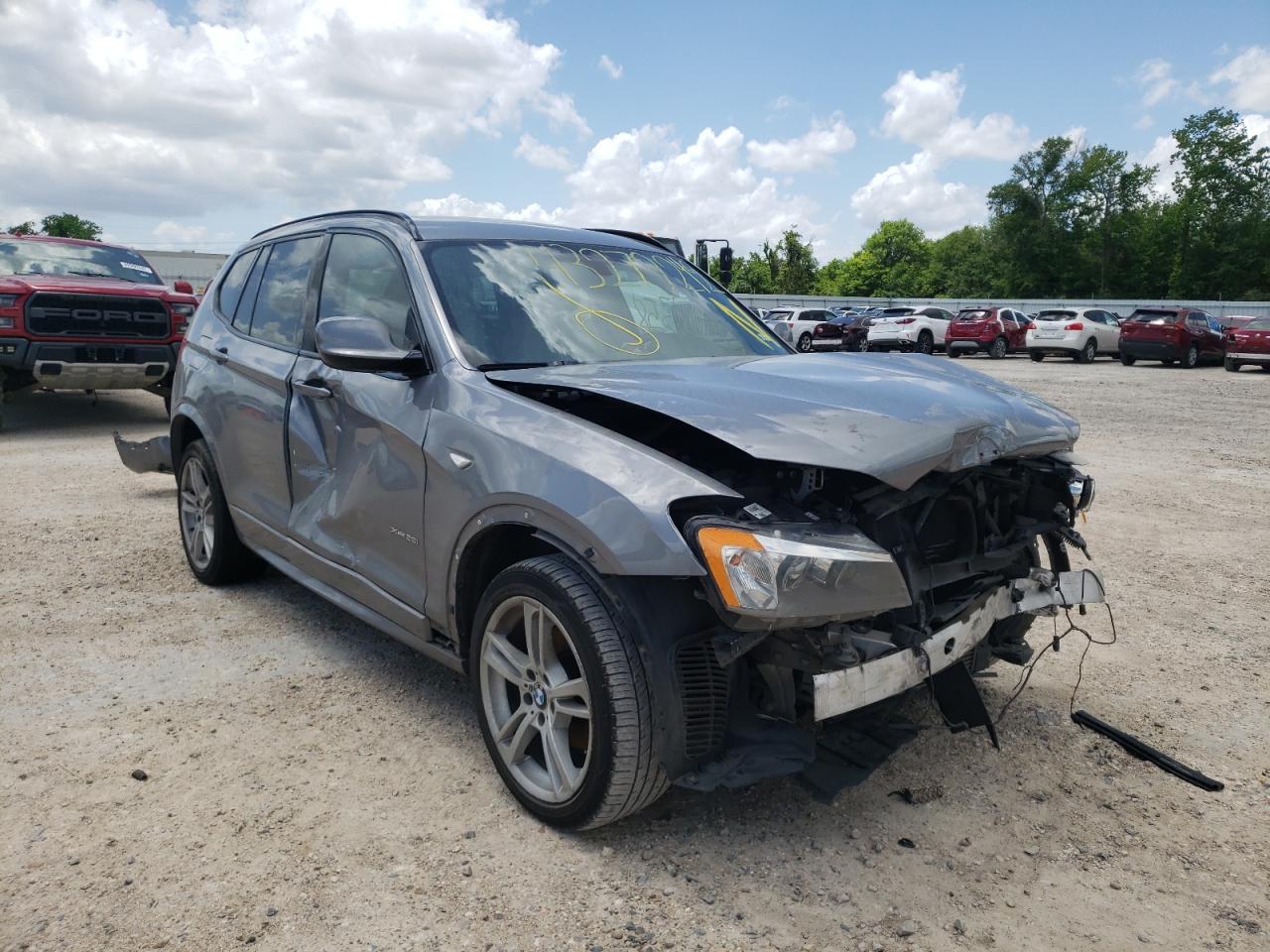 BMW X3 XDRIVE2 2014 with VIN 5UXWX9C54E0D31111 - Photo from auction