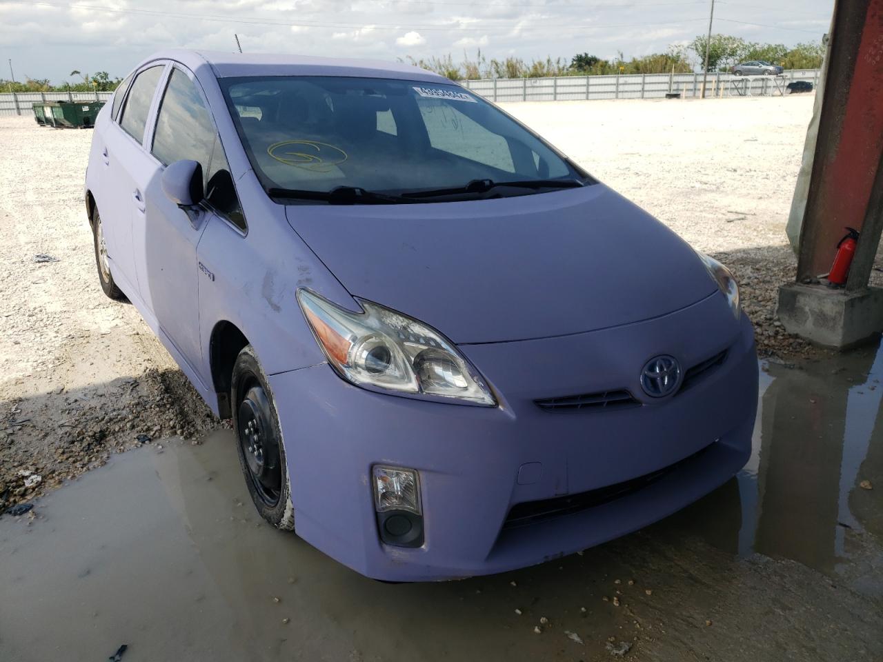 TOYOTA PRIUS 2011 with VIN JTDKN3DU3B1466155 - Photo from auction