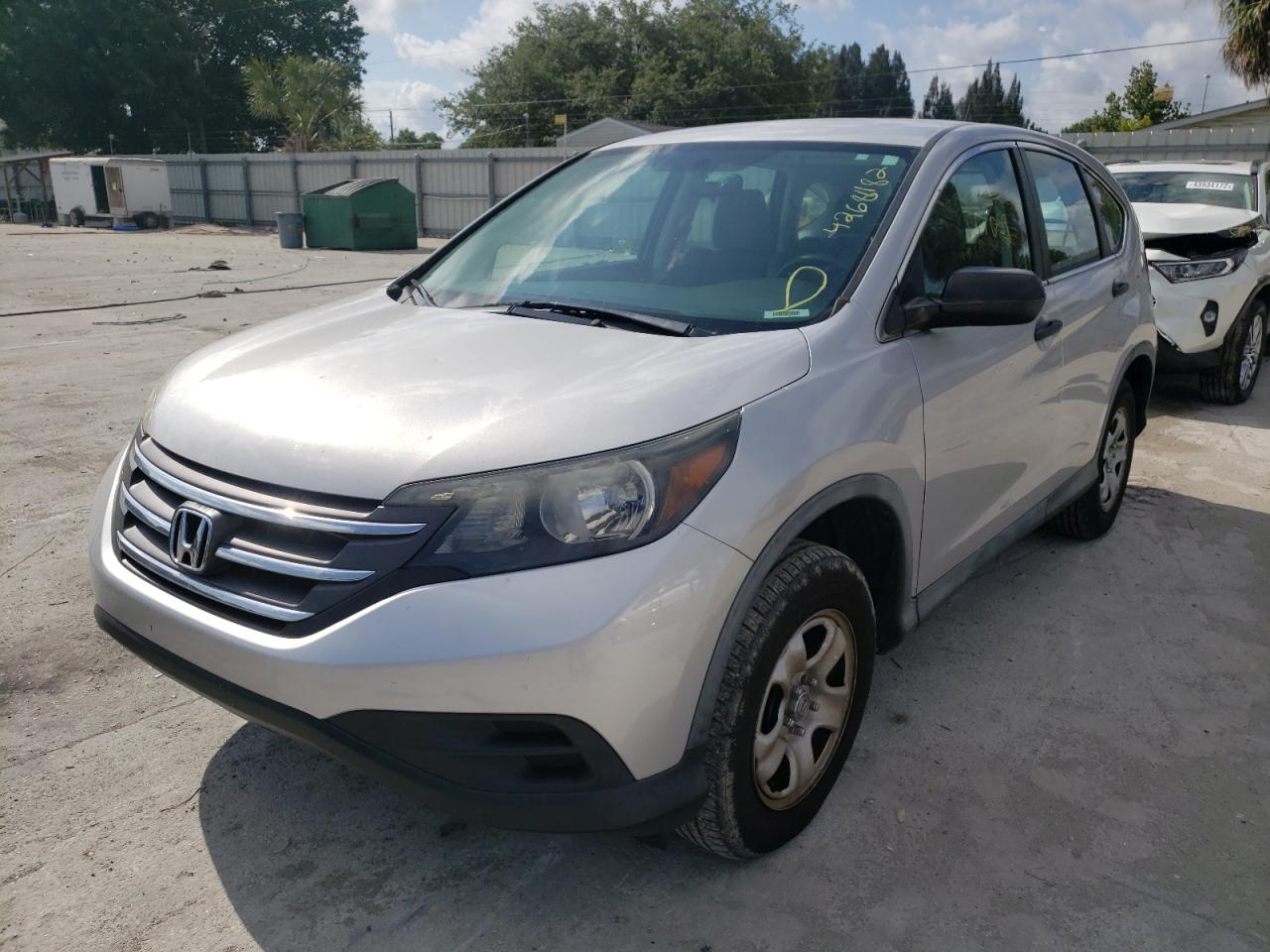 Photo 2 from auction – 2012 HONDA CR-V LX with VIN 5J6RM3H31CL020685
