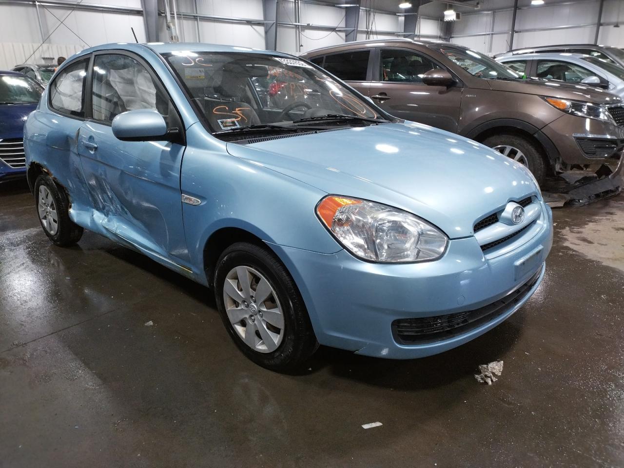 HYUNDAI ACCENT BLU 2010 with VIN KMHCM3AC9AU167877 - Photo from auction