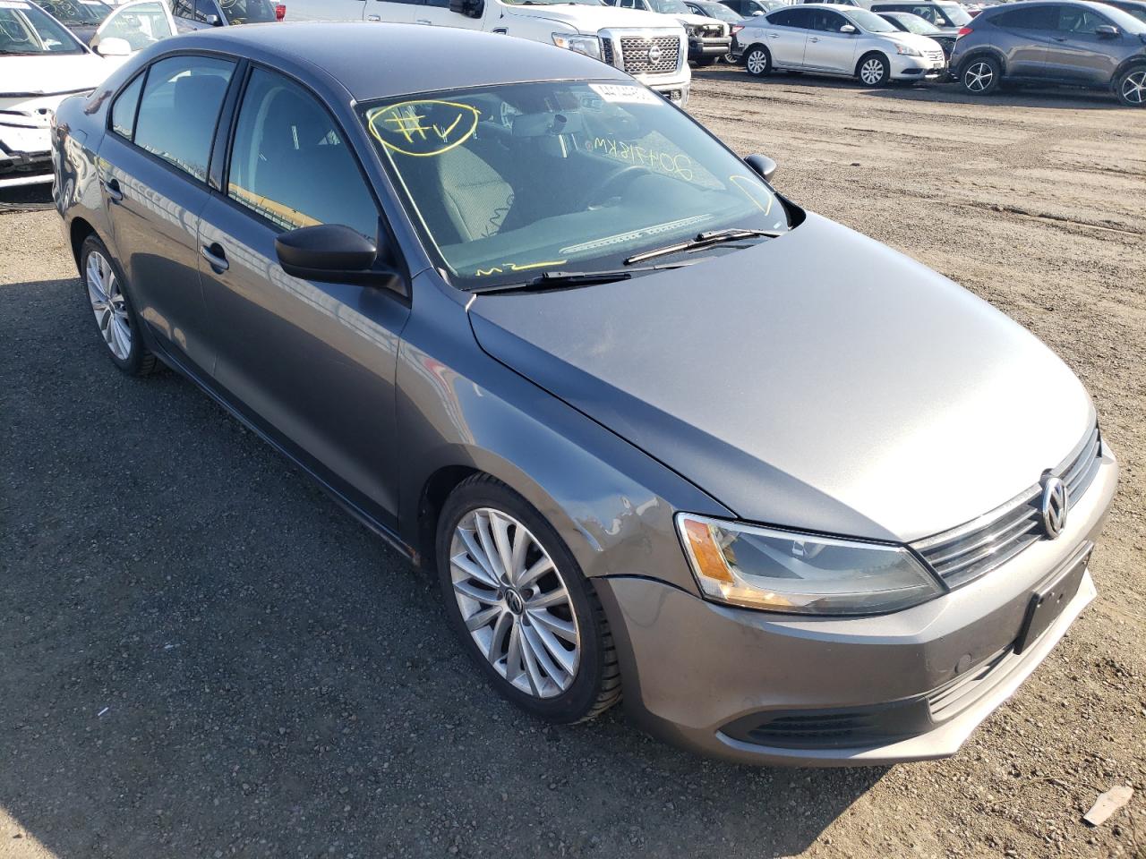 VOLKSWAGEN JETTA BASE 2012 with VIN 3VW1K7AJ0CM356591 - Photo from auction