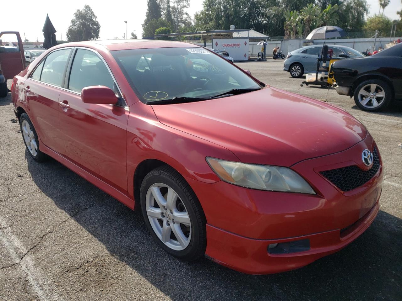 TOYOTA CAMRY CE 2008 with VIN 4T1BE46K98U256597 - Photo from auction