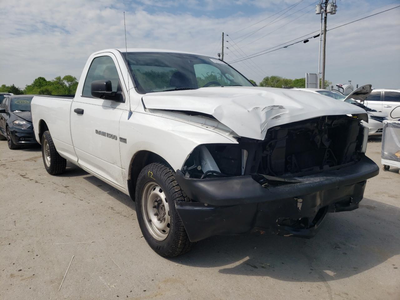 DODGE RAM 1500 S 2012 with VIN 3C6LD4RT1CG198181 - Photo from auction