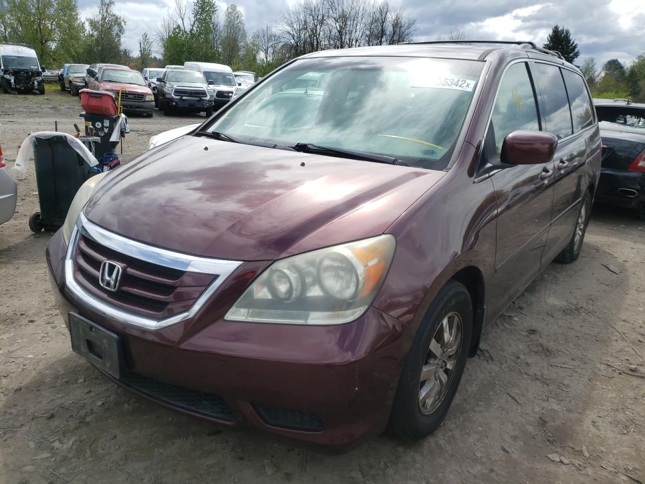 Photo 2 from auction – 2008 HONDA ODYSSEY EX with VIN 5FNRL38798B071020
