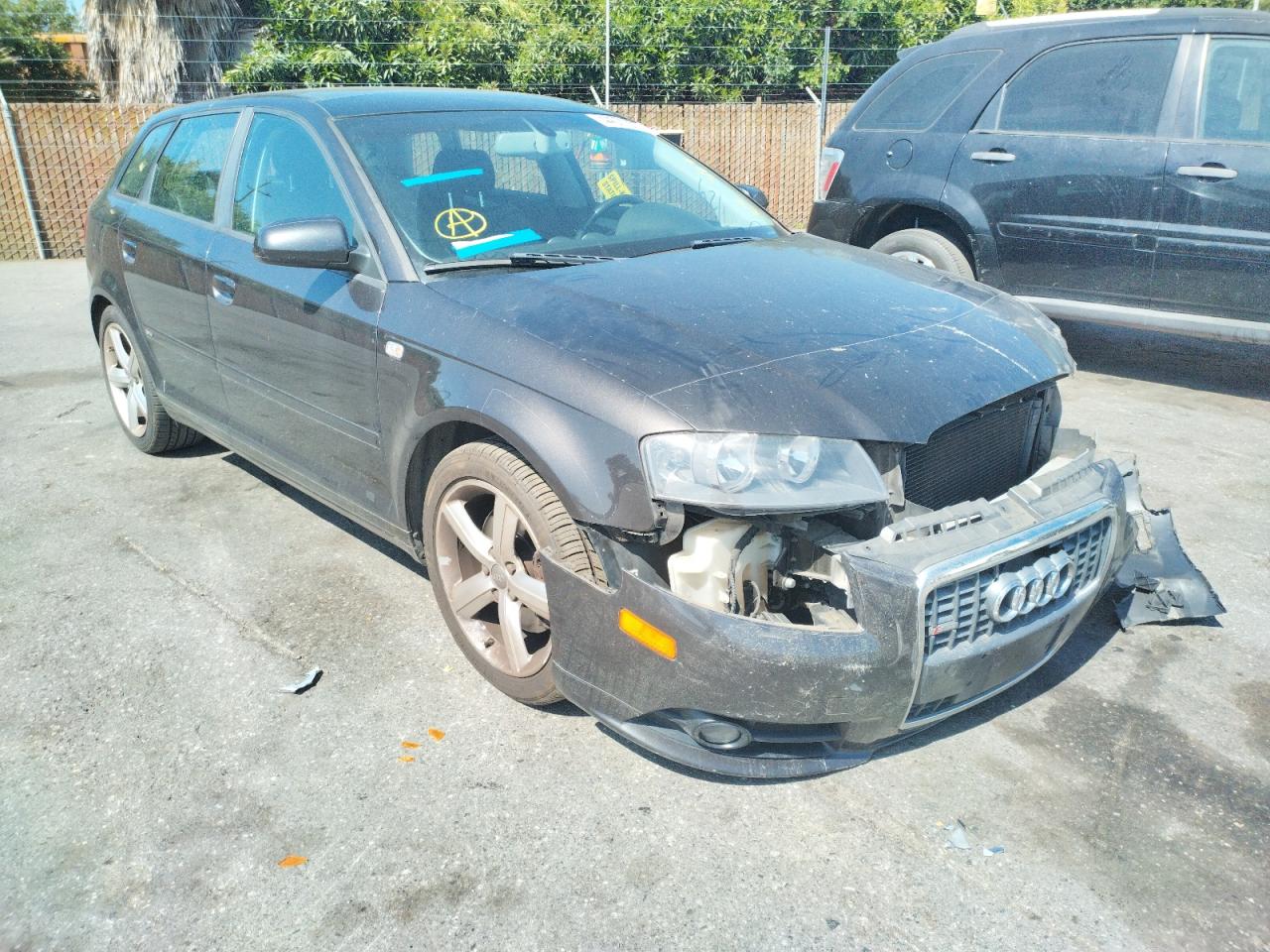AUDI A3 S-LINE 2008 with VIN WAUKD78P08A025751 - Photo from auction