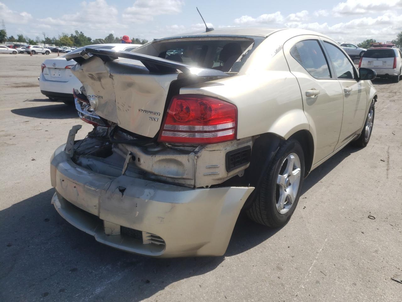 Photo 4 from auction – 2010 DODGE AVENGER SX with VIN 1B3CC4FB0AN124148