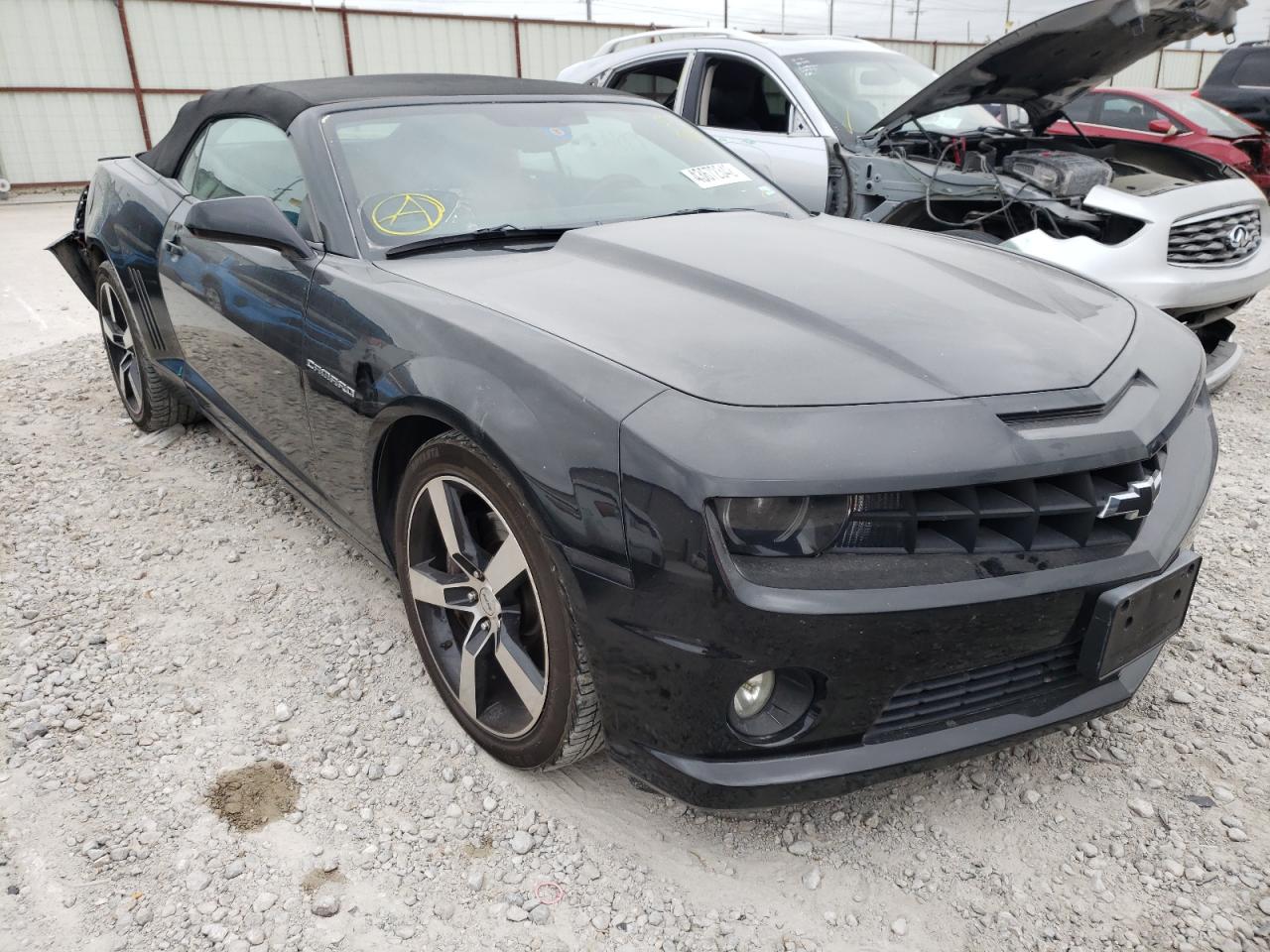 CHEVROLET CAMARO 2SS 2011 with VIN 2G1FK3DJ8B9179253 - Photo from auction