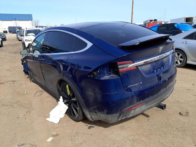 Photo 3 from auction – 2016 TESLA MODEL X with VIN 5YJXCBE28GF020939