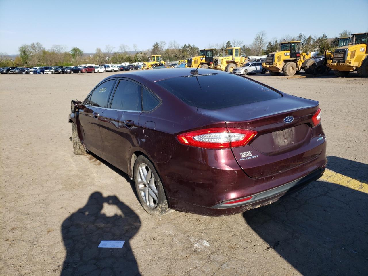 Photo 3 from auction – 2013 FORD FUSION SE with VIN 3FA6P0HR8DR127793