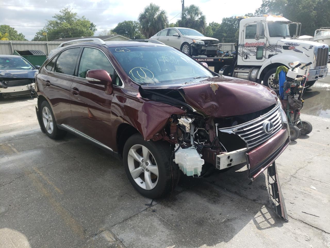 LEXUS RX 350 2015 con VIN 2T2ZK1BA0FC187831 - Foto de la subasta