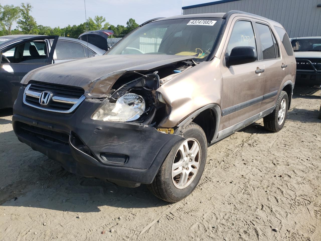 Photo 2 from auction – 2004 HONDA CR-V EX with VIN JHLRD78834C028140