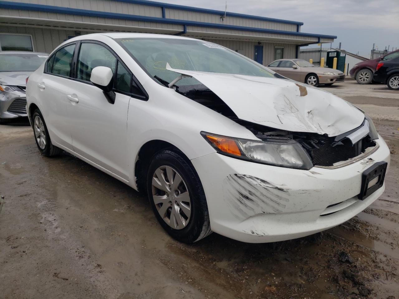 HONDA CIVIC LX 2012 with VIN 19XFB2F54CE103436 - Photo from auction