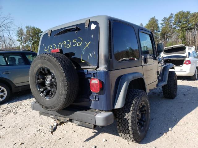 Photo 4 from auction – 2000 JEEP WRANGLER / with VIN 1J4FA49S2YP771804