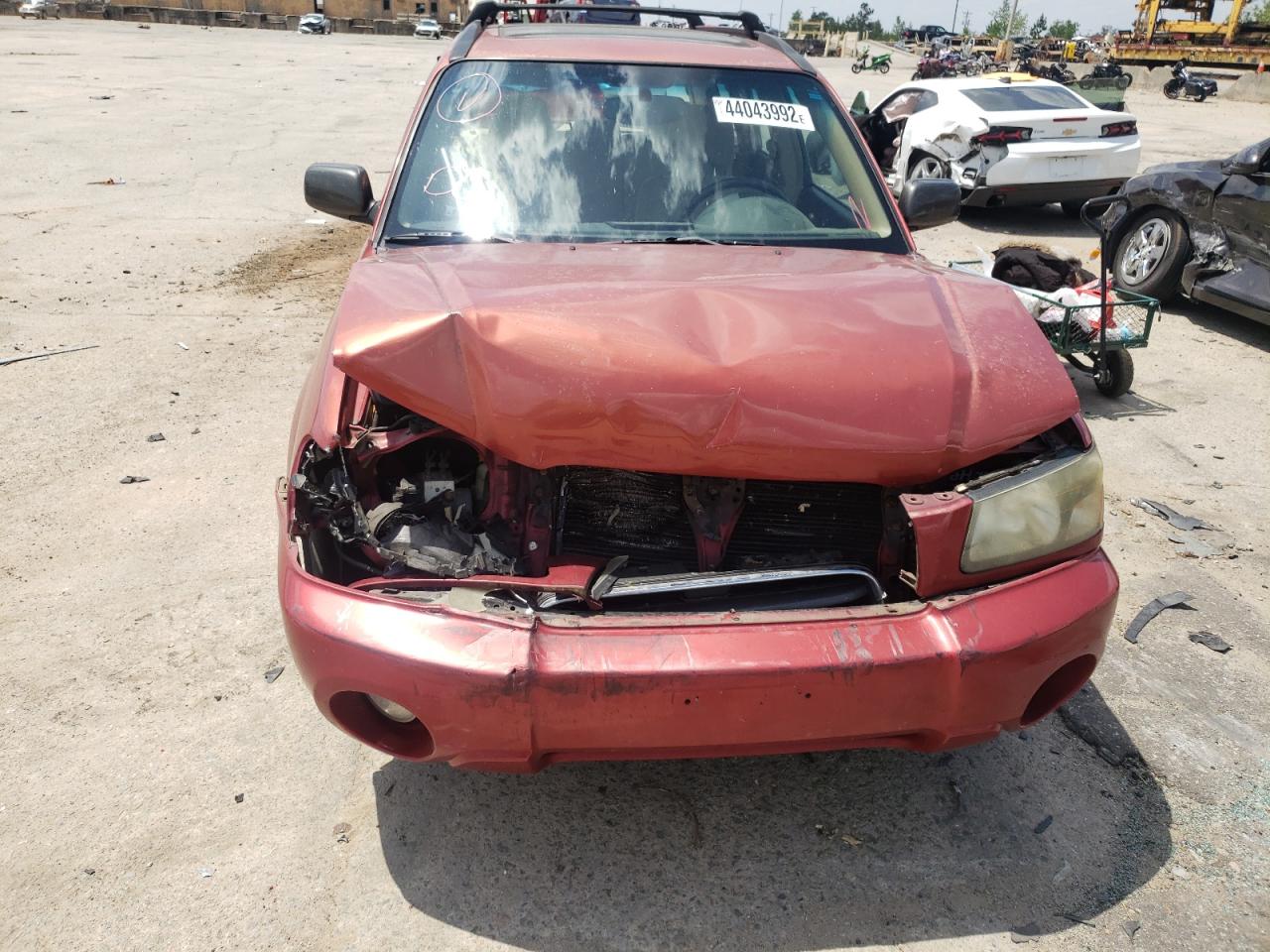 Photo 9 from auction – 2003 SUBARU FORESTER 2 with VIN JF1SG65683H725684