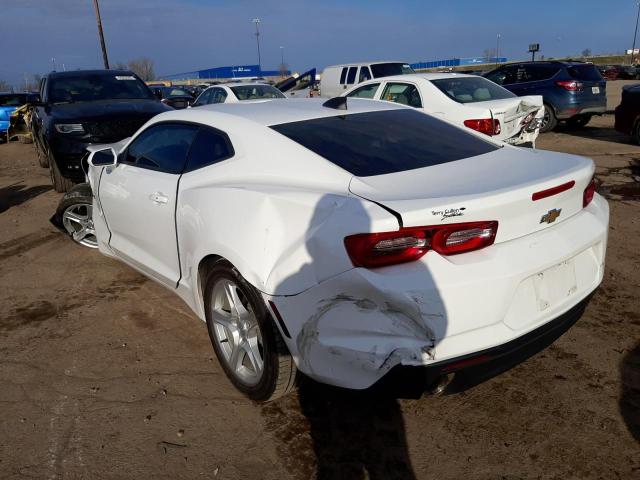 Photo 3 from auction – 2020 CHEVROLET CAMARO LS with VIN 1G1FB1RX2L0130417