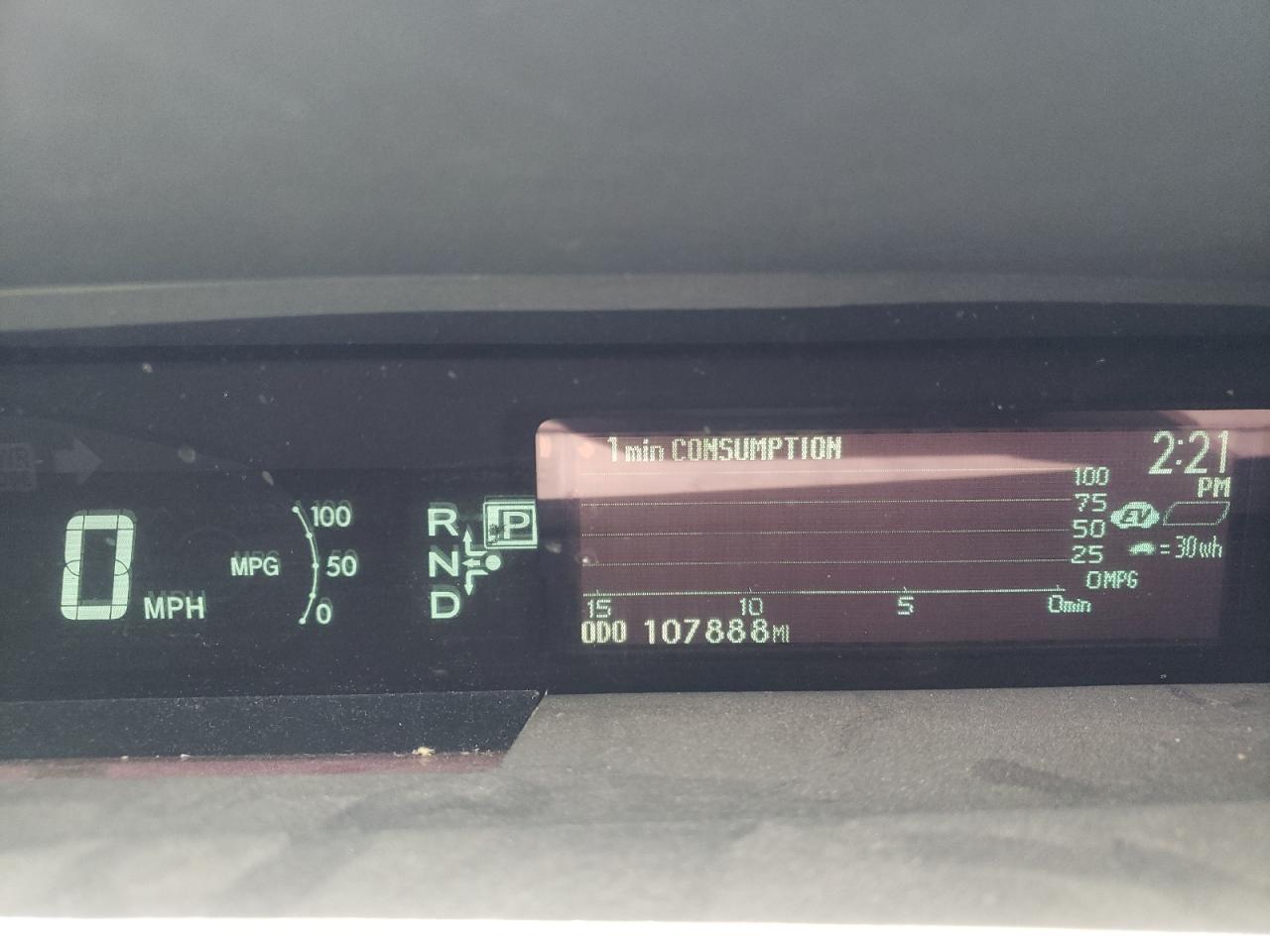 Photo 8 from auction – 2012 TOYOTA PRIUS with VIN JTDKN3DU1C1503219