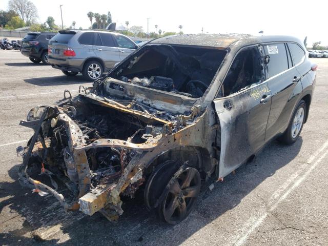 Photo 2 from auction – 2021 TOYOTA HIGHLANDER with VIN 5TDCZRAH0MS082570